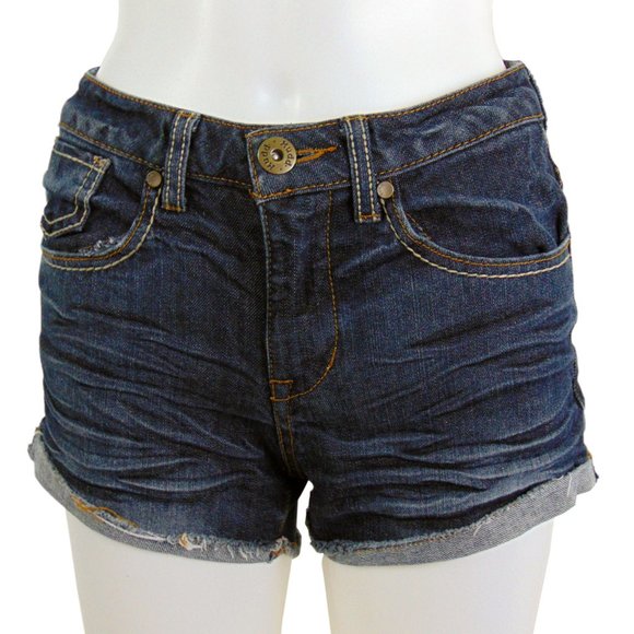 Mudd Pinched Cutoff Short Shorts - Size 1 - Picture 1 of 3